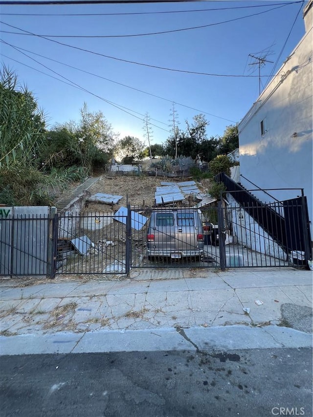 view of gate