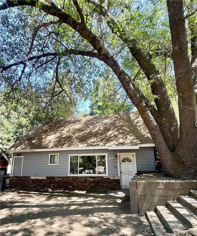 view of ranch-style house