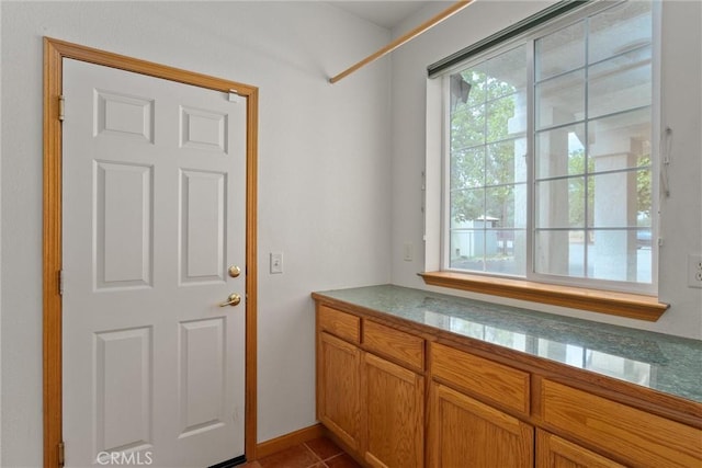 interior space featuring tile patterned floors