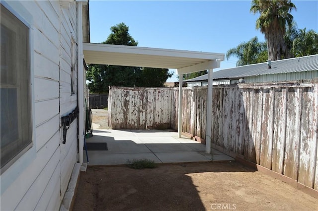 view of patio / terrace