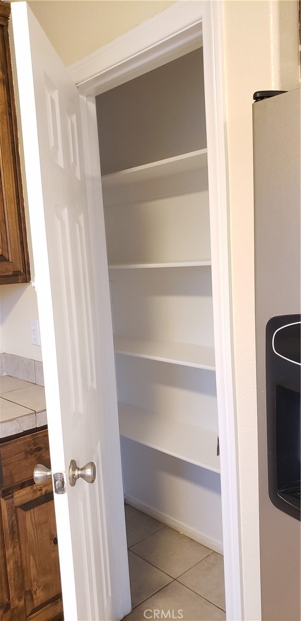 view of closet