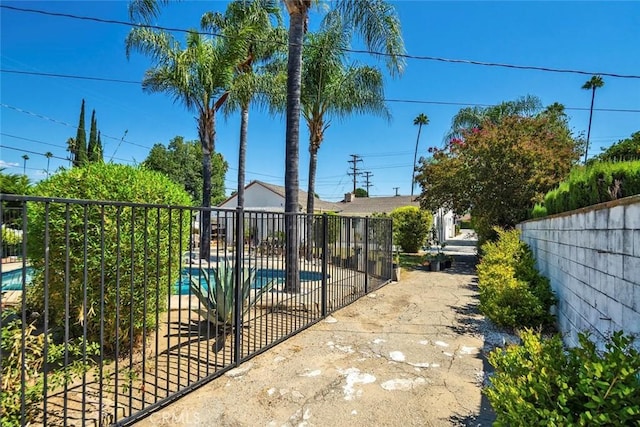 1021 S Lark Ellen Ave, West Covina, CA 91791 - view of pool with a patio area, fence, and a fenced in pool