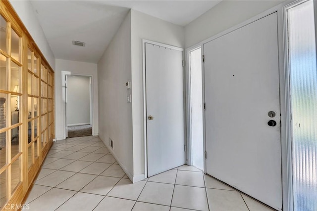1021 S Lark Ellen Ave, West Covina, CA 91791 - foyer entrance with visible vents and light tile patterned flooring