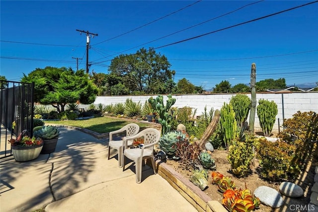 1021 S Lark Ellen Ave, West Covina, CA 91791 - view of patio featuring a fenced backyard