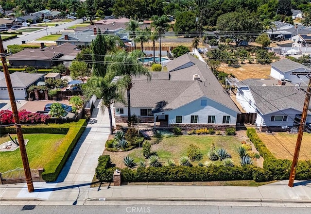 1021 S Lark Ellen Ave, West Covina, CA 91791 - birds eye view of property featuring a residential view