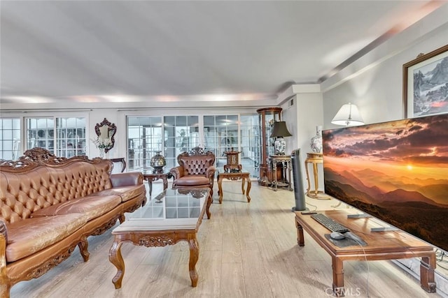 1021 S Lark Ellen Ave, West Covina, CA 91791 - living area with wood finished floors