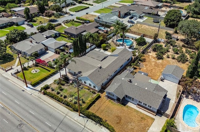 1021 S Lark Ellen Ave, West Covina, CA 91791 - birds eye view of property featuring a residential view