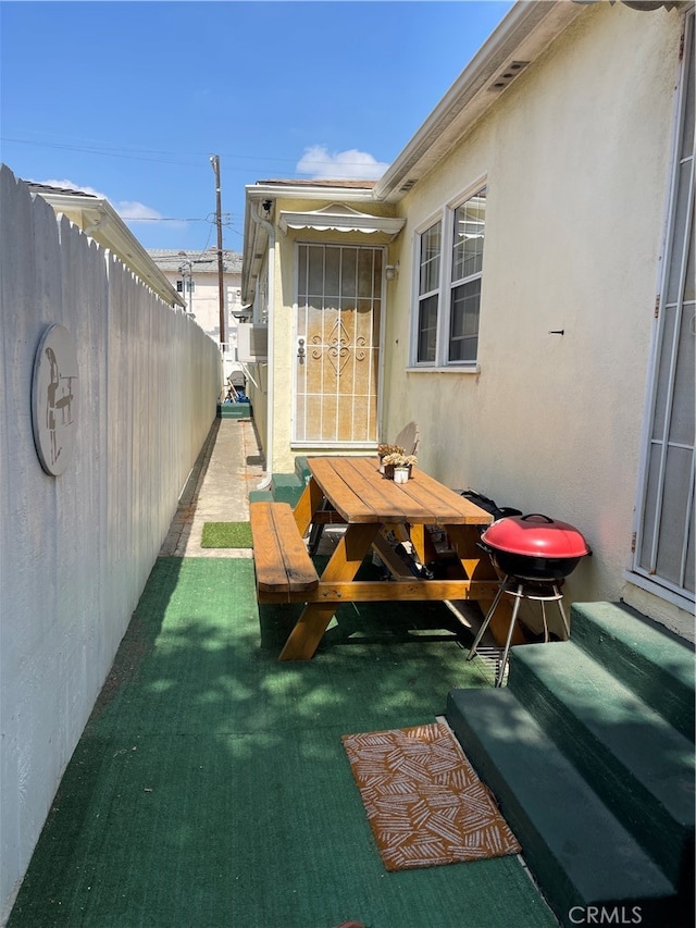 view of patio