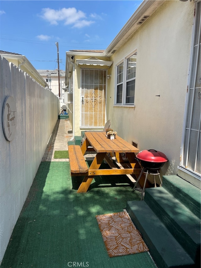 view of patio