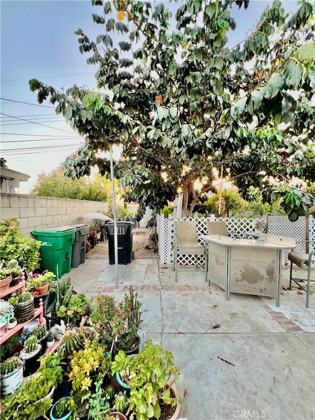 view of patio / terrace