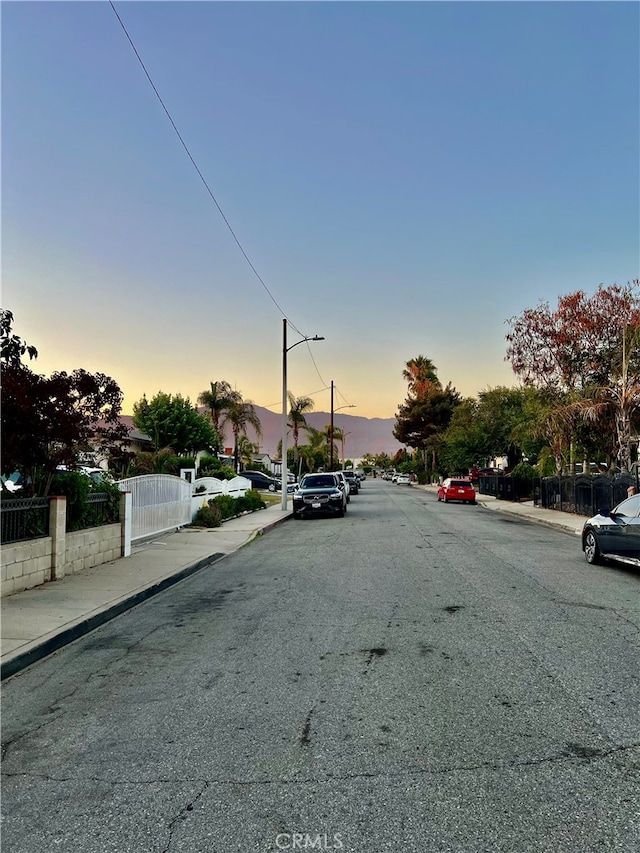 view of street