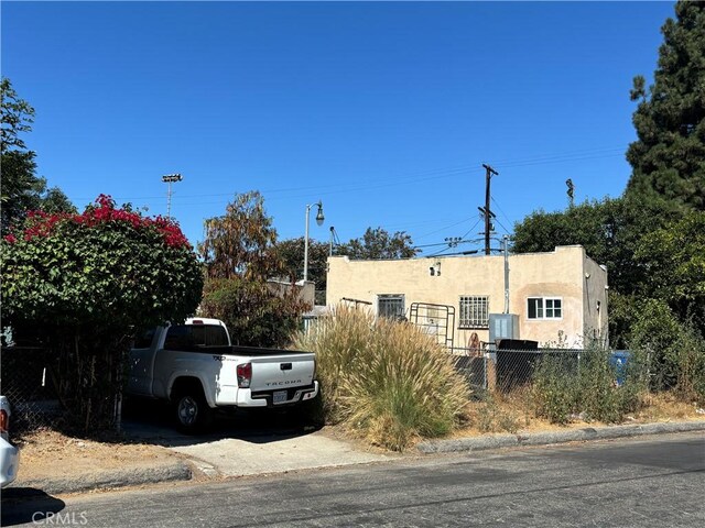 1930 Blake Ave, Los Angeles, CA 90039 - view of front of home with stucco siding and fence