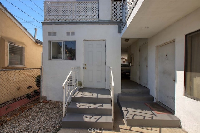 view of property entrance