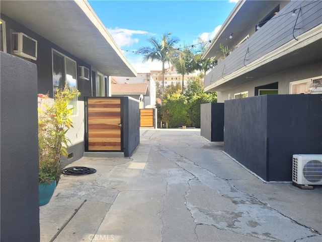 view of patio / terrace with ac unit