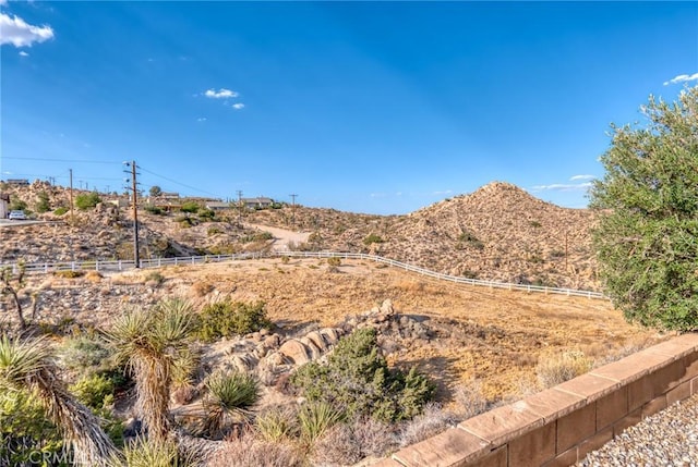 property view of mountains