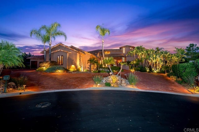 view of mediterranean / spanish house