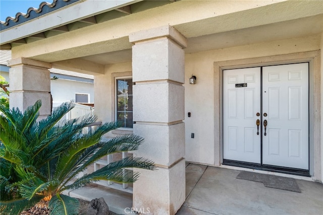 view of entrance to property