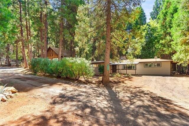 view of ranch-style house