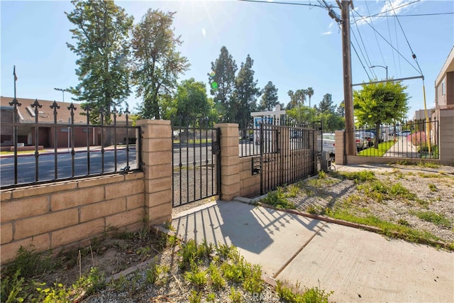 view of gate