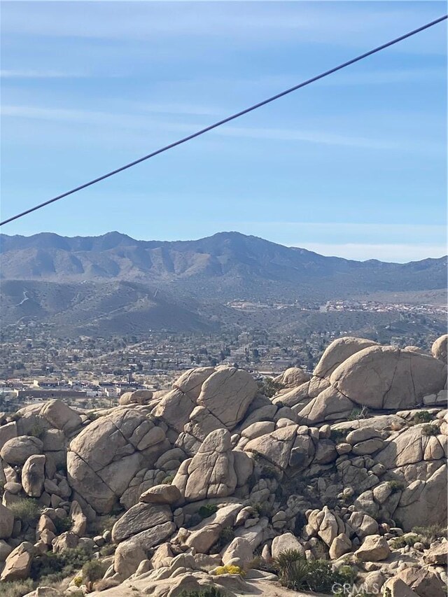 6161 Mirlo Rd, Yucca Valley, CA 92284 - property view of mountains