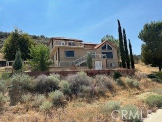 view of back of property