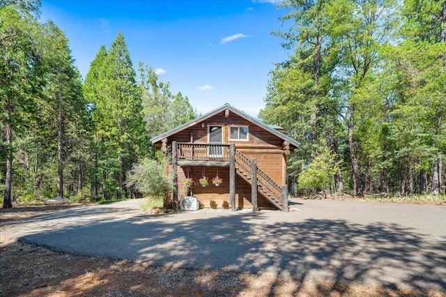 view of cabin