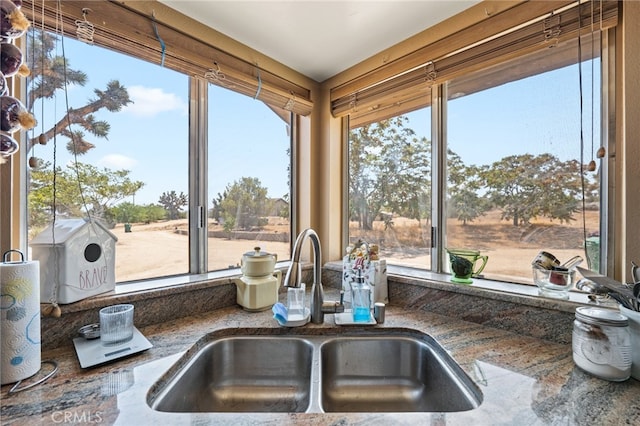 interior details with sink