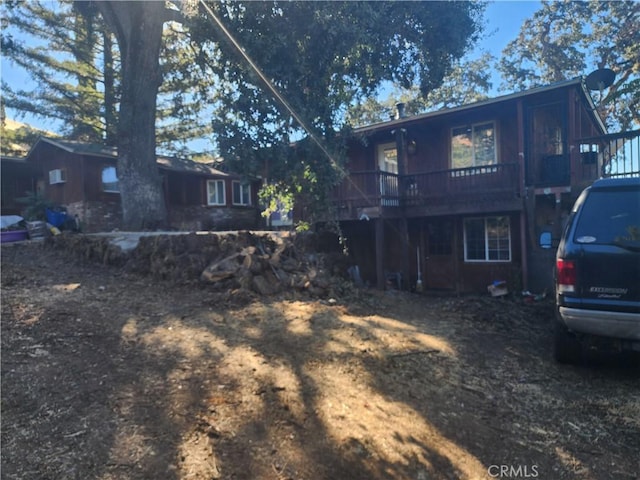 view of rear view of house