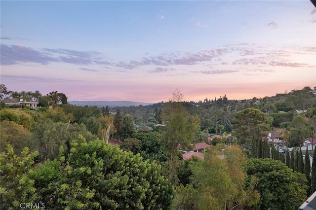 view of mountain feature