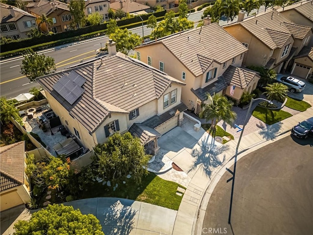 drone / aerial view featuring a residential view
