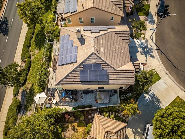 aerial view