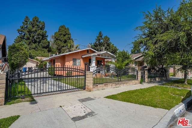 view of bungalow-style home