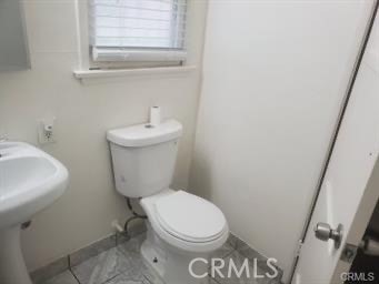 bathroom with toilet