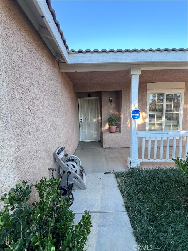 view of property entrance