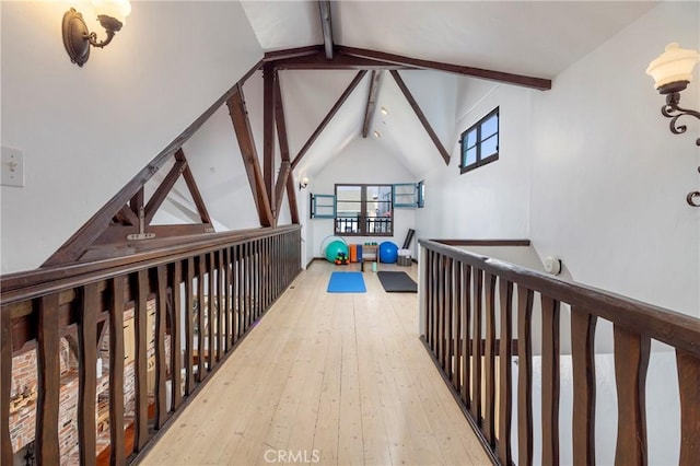 115 Apolena Ave, Newport Beach, CA 92662 - hall with hardwood / wood-style floors