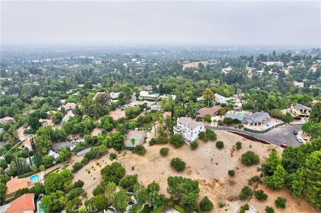 aerial view