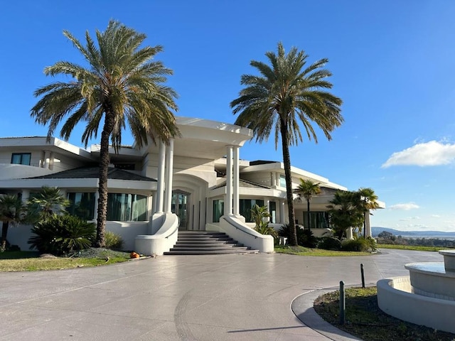 view of property with a mountain view