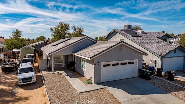 view of ranch-style home