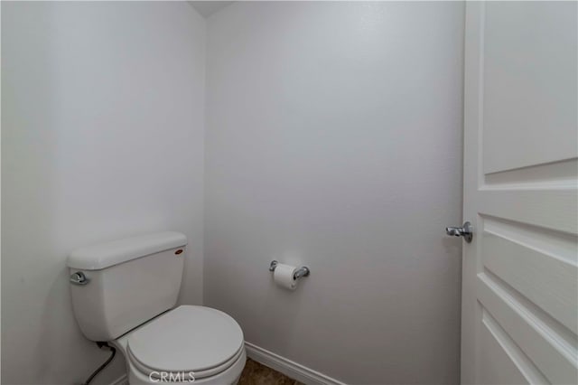 bathroom with toilet