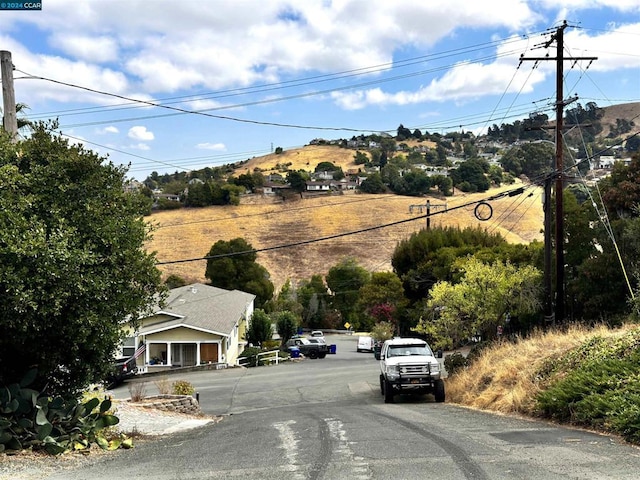 view of road