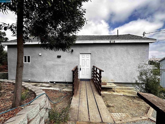 view of rear view of house