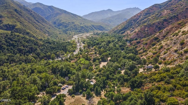 view of mountain feature