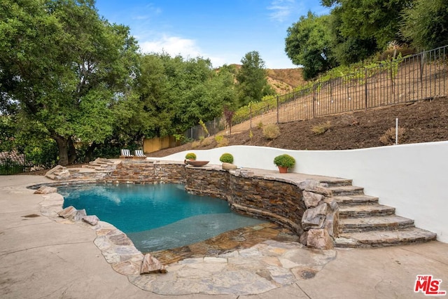 view of swimming pool