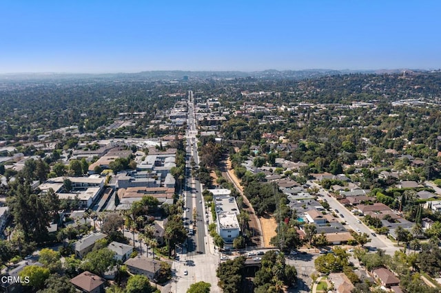 aerial view