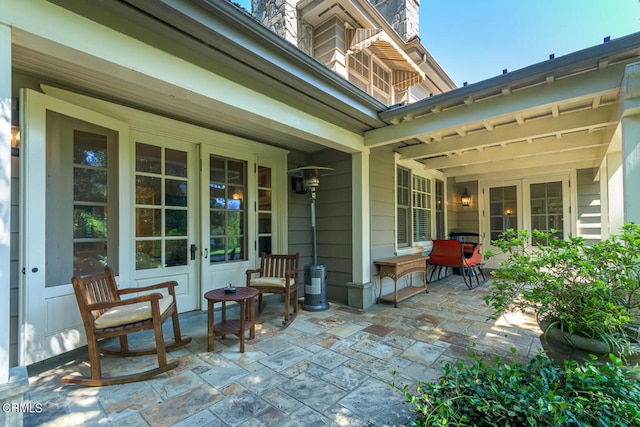 view of patio