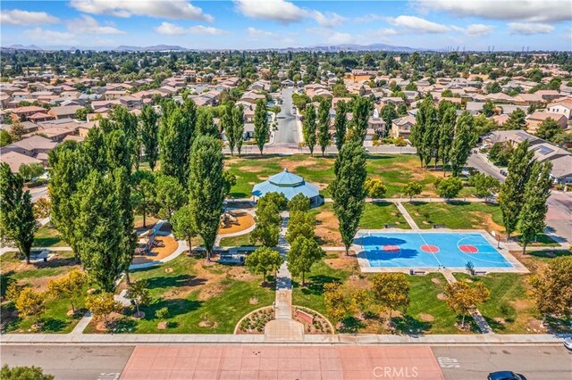 birds eye view of property featuring a residential view