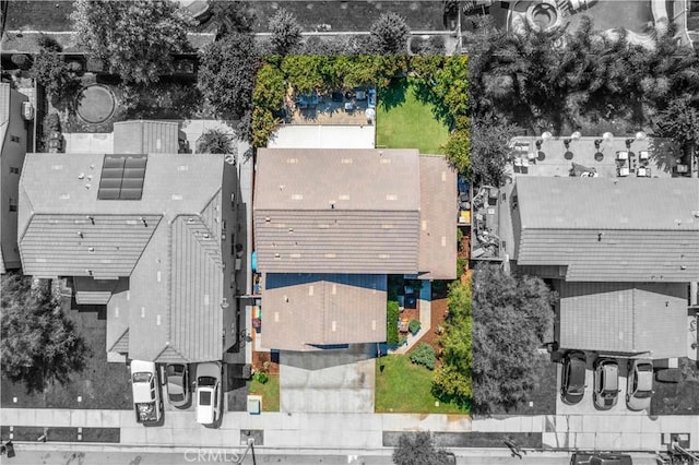 aerial view