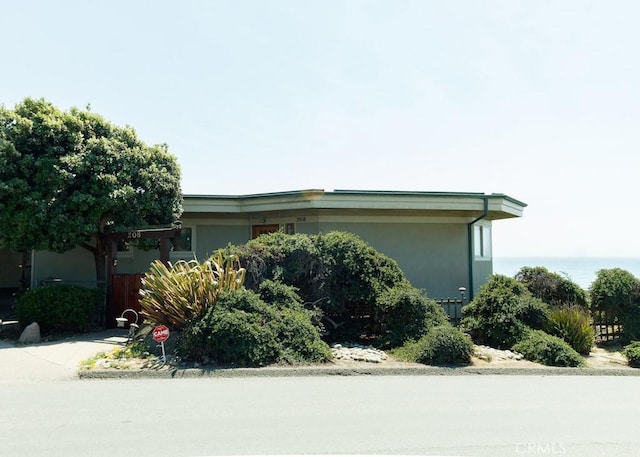 view of side of property