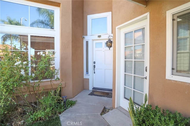 view of property entrance