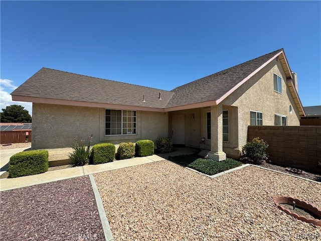 view of ranch-style house